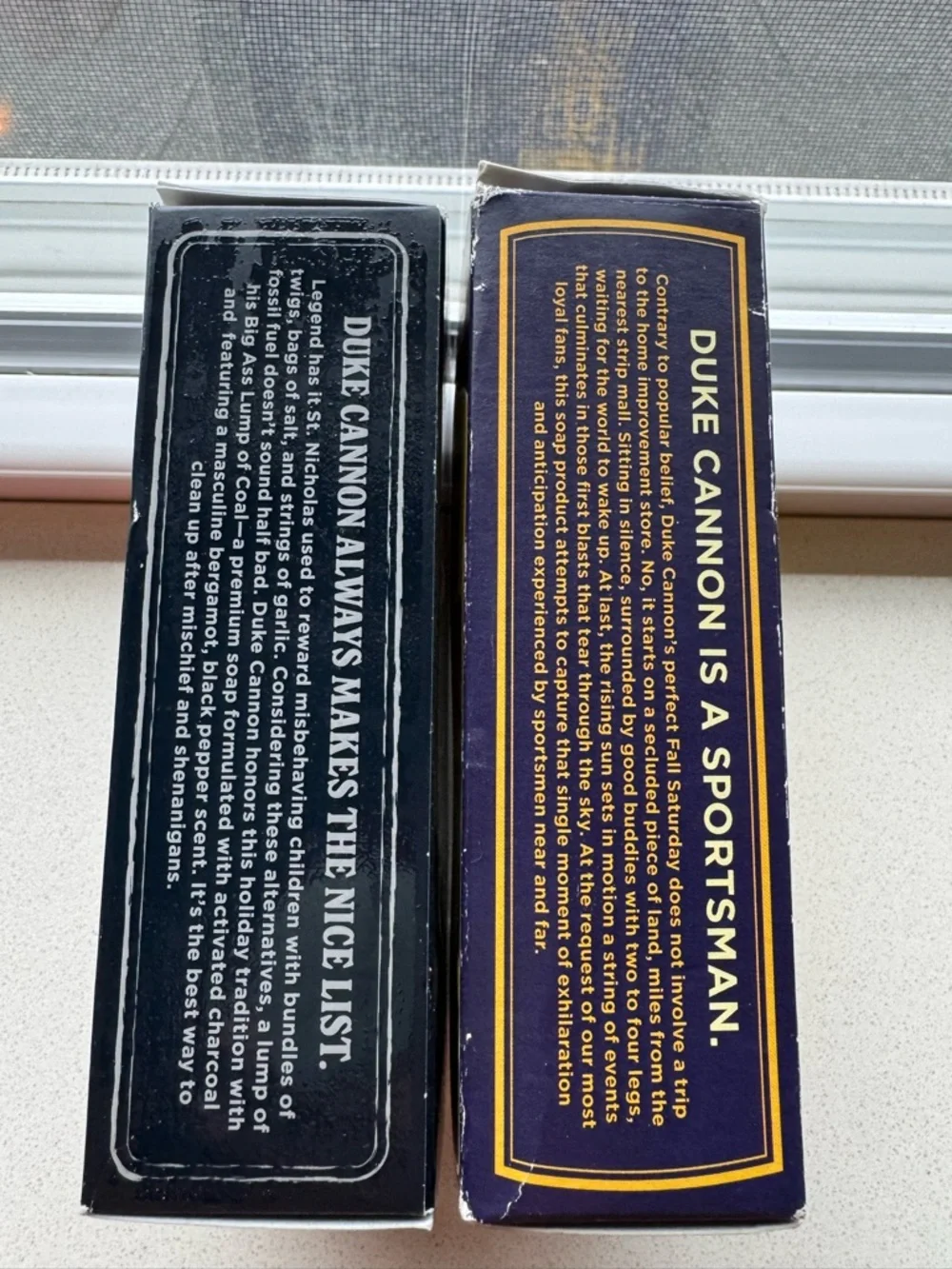 NWOT Duke Cannon Soap